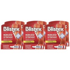 Blistex 블리스텍스 메디케이티드 립연고 6g 6팩 Medicated Lip Ointment, 단일상품, 단일상품