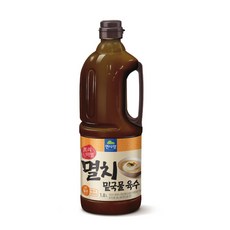 면사랑 프리미엄 밑국물 멸치육수1.8L 멸치국물 업소