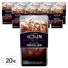 시그니처 아메리카노 블랙, 230ml, 20개 230ml x 20개, 230ml