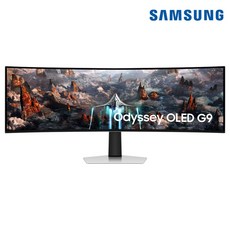 삼성전자 오디세이 OLED G9 G93SC S49CG934 49인치(124.3cm) 슈퍼 울트라 와이드 커브드 게이밍 모니터