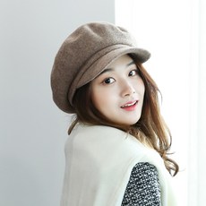 이스트무브 헌팅캡 볼륨 울 빵모자 가을 겨울모자 뉴스보이캡 여자 팔각모 볼륨울헌트 (8컬러)