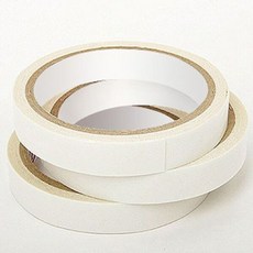 [오너클랜] 양면테이프 양면 접착 테이프 화이트 2매입, 24mmx6M[2p], 24mmx6M[2p]