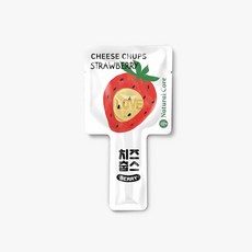 네츄럴코어 치즈춥스 1p, 딸기, 1개