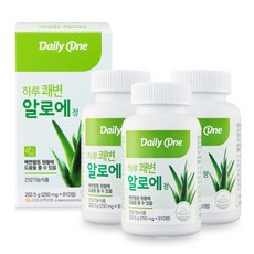 [데일리원] 하루쾌변 알로에정 3병(27개월분), 상세 설명 참조