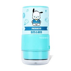 산리오 캐릭터 포차코 청록 원형 칭찬 스탬프 참잘했어요 도장