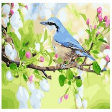 해피페인팅 DIY 명화 그리기 40x50cm, 32 - 파랑새의 봄