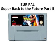 슈퍼 백 투 더 퓨처 파트 II 액션 게임 SNES 16 Bit 용, 1개, 3) Part II EUR