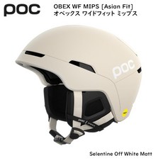 POC 오벡스 WF 밉스 OBEX WF MIPS 2024 아시안핏 스키헬멧 화이트 블랙 네이비 핑크, 1064 selentine off white