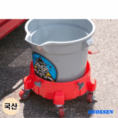 세차 버킷돌리 다용도 세차 버킷 물통 세차 돌리, 1. 버킷돌리+일반형바퀴세트, 화이트