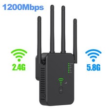 USIM 공유기 4G LTE 1200Mbps 무선 와이파이 리피터 신호 부스터 듀얼 밴드 5G 익스텐더 80211ac 기가비트 증폭기 WPS 라우터