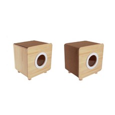  디어캣 스크래쳐 리필 (원목 화장실 전용), 대형(상판+한쪽옆면), 아이보리 