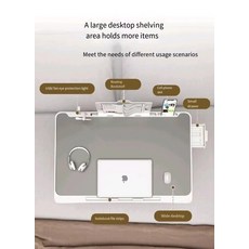 작은 테이블 침대 노트북 컴퓨터 책상 기숙사 학생 홈 접이식 게으른 보드, silver gray