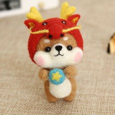 펠트.강아지.제작