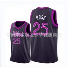 NBA 미네소타 팀버울브스 25번 데릭 로즈 농구 유니폼