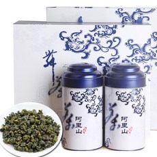 kirahosi 중국식품 타이즈위안 대만고산차 아리산 금훤 우롱차 선물세트 8호 AR, B 농향형150g X 2캔