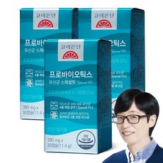 고려은단 프로바이오틱스 스페셜핏 100억 유산균 11.4g, 30정, 3개