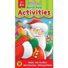 (영문도서) My Take-Along Tablet North Pole Activities Ages 4 - 5 Paperback, Brighter Child, English, 9781483850207