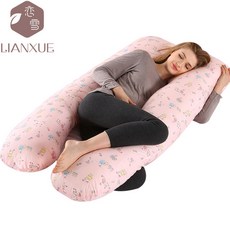 임산부 바디필로우 U형 수면베개 롱 허리 쿠션 수유 불면증 꿀잠 베게 A7, 130x70cm(1.7kg), D