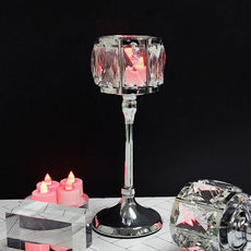 카페 매장 분위기 와인잔촛대 원형 향초홀더잔 컵모양 M