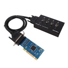 시스템베이스 Multi-4 LPCI RS232 카드+패널 세트 슬림PC겸용
