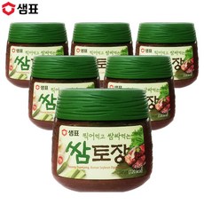 예이니식품 샘표 쌈토장 6개(450gx6개) 고기야채양념재래식, 6개, 450g