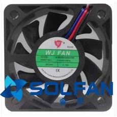 솔팬 WJB2501024H-F50 DC24V FAN DC팬 50mm 사이즈 / WJ팬 / 50MM X 10MM 사이즈 / 5000RPM / MADE IN CHINA, 1개 - cpui9