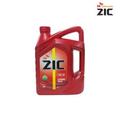 sk zic 지크 X3000 10W30 6L, 1개