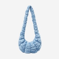 코스 리플 크로스바디백 라이트 블루 COS Ripple Crossbody Bag Light Blue 1212286002