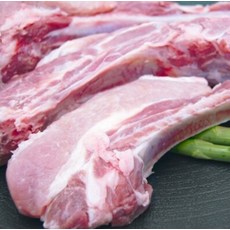 청정 제주 돼지 통우대갈비 1kg + 돔배고기 대패용(400g), 1개