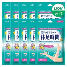 휴족시간 쿨링시트, 6개입, 10개