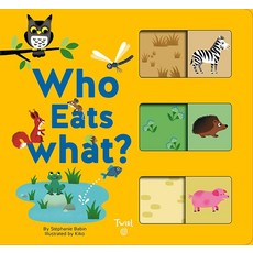Who Eats What: A 슬라이드-and-Learn 북 1 Board