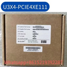 새로운 산업용 카메라 캡처 카드 U3X4-PCIE4XE111 1 년 보증 빠른 배송 가능, 1개