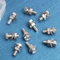 10p 육각볼트(20x6mm) 볼트너트세트, 1개