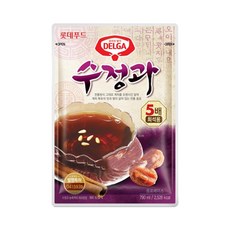 롯데푸드 델가 수정과 5배 희석용 790ml