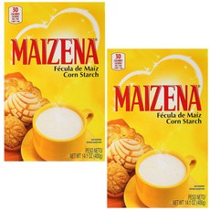 Maizena Corn Starch 마이제나 콘스타치 옥수수 전분 가루 분말 14.1oz(400g) 2팩, 1개, 400g