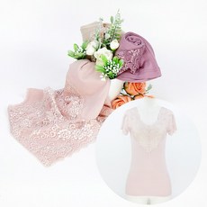 여성반팔레이스내의