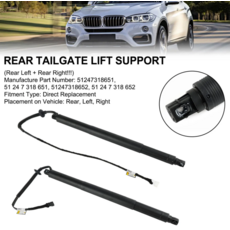 호환 차량 전자 자동 트렁크 뚜껑 용수철 리프트 파워 테일게이트 BMW X6 F16 F86 51247318651 51247318652 용 전기, [01] Left