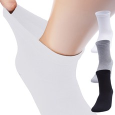 다안삭스 무압박 빅사이즈 큰발 왕발 조임없는 국산 무지 순면 긴목 양말 [270~320mm]