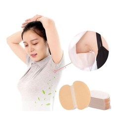 가볍고 통기성좋은 겨땀 패드 겨드랑이 땀 흡수 패치 2P, 2개