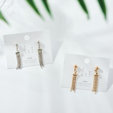 미니골드드롭귀걸이