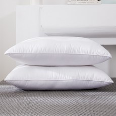 솜 베갯속 1인용 남 2인용 학생 기숙사 4874cm 중저 전체 1쌍 가정용 초 소프트, 다운 베개 한쌍 포장