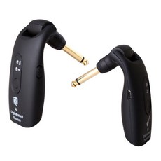 일렉 기타 무선 오디오 송수신기 트랜시버 USB 충전 케이블 악기, A9블랙(플러그280도회전가능)