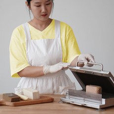부부직구 야채 햄 업소용 식품 커팅기 절단기 과일 슬라이스 슬라이서 절단기 스테인리스, 1개, 45cm*11mm