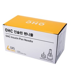 OHC 인슐린 펜니들 32G 4mm, 1개, 100개입