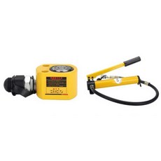 중공 유압 실린더 유압 잭 톤 높이 작업 이동 5T 10T, 1개, FPY5-5T(7mm)/CP-180
