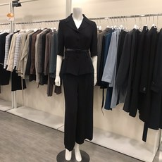 케이엘 KL 여름원단 5부 시크블랙 날씬해보이는 여름정장세트 KGJKLE9000 NC중앙로점