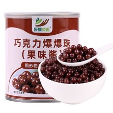 타카오펄 1.2kg 망고 칼라 버블티펄 빙수 팝핑보바 음료 색깔 화이트펄 토핑 밀크티펄, 초콜릿 터지는 구슬 850g, 1개, 1개입