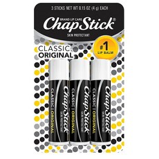 ChapStick Lip Balm 챕스틱 립밤 오리지널 0.15oz(4g) 3개입 4팩