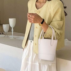 깔끔한 바스켓 디자인 토트 사각백 에코백 기저귀가방 크로스백 여성