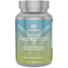  매나테크 앰브로토스 어드밴스드 글리코영양소 120정 Mannatech Ambrotose, 1개, 120개 